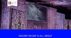 Desktop Screenshot of encoredecorinc.com