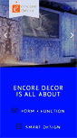 Mobile Screenshot of encoredecorinc.com